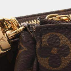 Louis Vuitton Brown Monogram Canvas Multi Pochette Accessoires Shoulder Bag