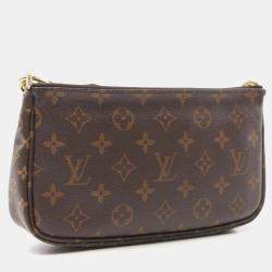 Louis Vuitton Brown Monogram Canvas Multi Pochette Accessoires Shoulder Bag