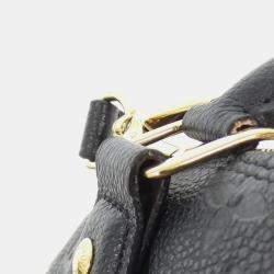 Louis Vuitton Black Leather Monogram Empreinte Neo Alma BB Handbag
