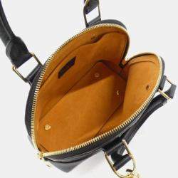 Louis Vuitton Black Leather Monogram Empreinte Neo Alma BB Handbag