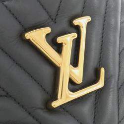 Louis Vuitton Black Leather New Wave Bumbag