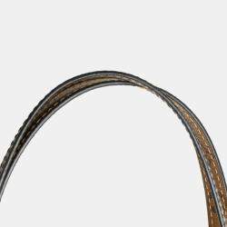 Pre Owned Louis Vuitton Brown Leather Monogram Giant Reverse OnTheGo GM Shoulder Bag