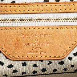 Pre Owned Louis Vuitton Brown Yayoi Kusama Monogram Neverfull MM Bag