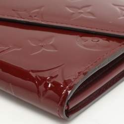 Louis Vuitton Pomme D’amour Monogram Vernis Leather Sarah Wallet