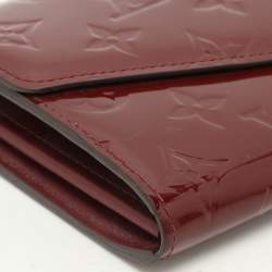 Louis Vuitton Pomme D’amour Monogram Vernis Leather Sarah Wallet