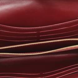 Louis Vuitton Pomme D’amour Monogram Vernis Leather Sarah Wallet