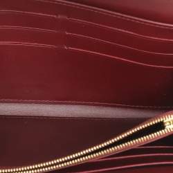 Louis Vuitton Pomme D’amour Monogram Vernis Leather Sarah Wallet