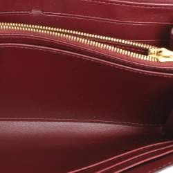Louis Vuitton Pomme D’amour Monogram Vernis Leather Sarah Wallet