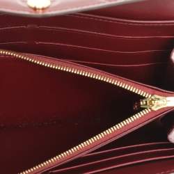 Louis Vuitton Pomme D’amour Monogram Vernis Leather Sarah Wallet