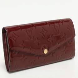 Louis Vuitton Pomme D’amour Monogram Vernis Leather Sarah Wallet