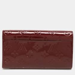 Louis Vuitton Pomme D’amour Monogram Vernis Leather Sarah Wallet