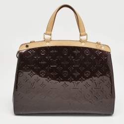 Louis Vuitton Amarante Monogram Vernis Brea GM Bag