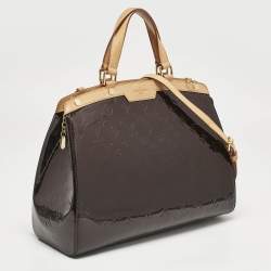 Louis Vuitton Amarante Monogram Vernis Brea GM Bag