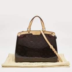 Louis Vuitton Amarante Monogram Vernis Brea GM Bag