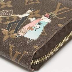 Louis Vuitton Monogram Canvas Illustre Zippy Wallet 