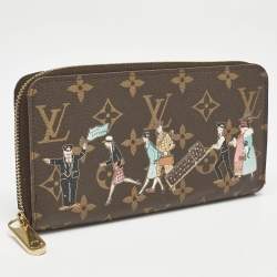 Louis Vuitton Monogram Canvas Illustre Zippy Wallet 