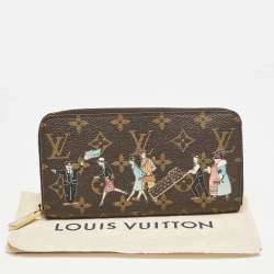 Louis Vuitton Monogram Canvas Illustre Zippy Wallet 