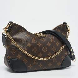 Pre Owned Louis Vuitton Black Monogram Canvas Boulogne PM Bag