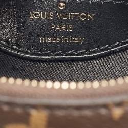 Pre Owned Louis Vuitton Black Monogram Canvas Boulogne PM Bag