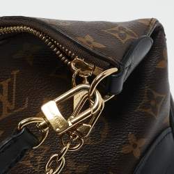 Pre Owned Louis Vuitton Black Monogram Canvas Boulogne PM Bag