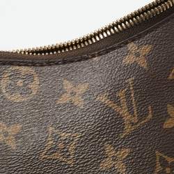 Pre Owned Louis Vuitton Black Monogram Canvas Boulogne PM Bag