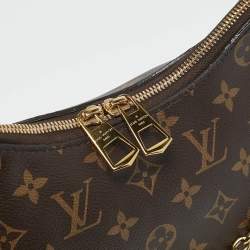 Pre Owned Louis Vuitton Black Monogram Canvas Boulogne PM Bag