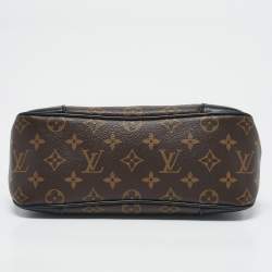Pre Owned Louis Vuitton Black Monogram Canvas Boulogne PM Bag