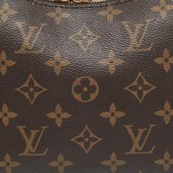 Pre Owned Louis Vuitton Black Monogram Canvas Boulogne PM Bag