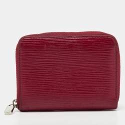 Louis Vuitton Fuchsia Epi Leather Zippy Coin Purse
