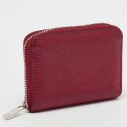 Louis Vuitton Fuchsia Epi Leather Zippy Coin Purse