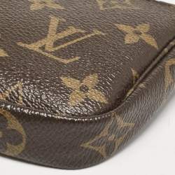 Pre Owned Louis Vuitton Monogram Canvas Mini Pochette Accessoires