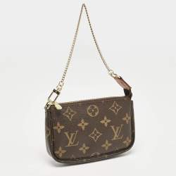 Pre Owned Louis Vuitton Monogram Canvas Mini Pochette Accessoires