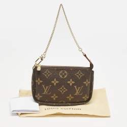 Pre Owned Louis Vuitton Monogram Canvas Mini Pochette Accessoires