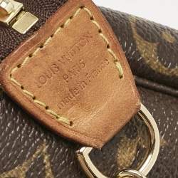 Pre Owned Louis Vuitton Monogram Canvas Mini Pochette Accessoires
