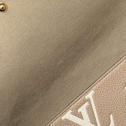 Louis Vuitton Beige Monogram Empreinte Bicolor Pochette Felicie Bag
