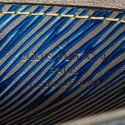 Louis Vuitton Blue Epi Leather Denim Twist MM Shoulder Bag