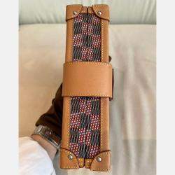 Louis Vuitton Monogram Coated Canvas & Leather Petite Malle Bag
