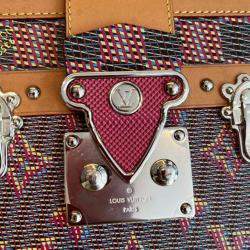 Louis Vuitton Monogram Coated Canvas & Leather Petite Malle Bag