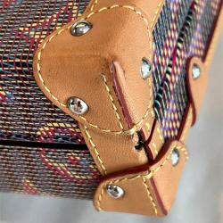 Louis Vuitton Monogram Coated Canvas & Leather Petite Malle Bag