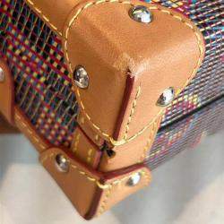 Louis Vuitton Monogram Coated Canvas & Leather Petite Malle Bag