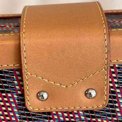 Louis Vuitton Monogram Coated Canvas & Leather Petite Malle Bag