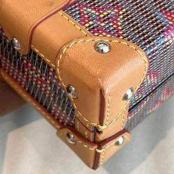 Louis Vuitton Monogram Coated Canvas & Leather Petite Malle Bag