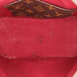 Louis Vuitton Red Vernis Miroir Alma BB Bag