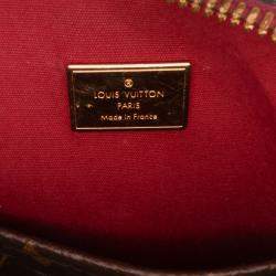 Louis Vuitton Red Vernis Miroir Alma BB Bag
