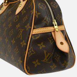 Pre Owned Louis Vuitton Brown Monogram Canvas Montorgueil PM Handbag