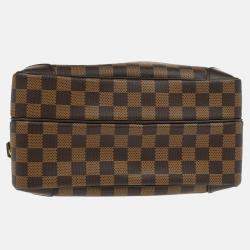 Pre Owned Louis Vuitton Brown Damier Ebene Canvas Nile Shoulder Bag