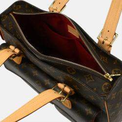 Pre Owned Louis Vuitton Brown Monogram Canvas Multipli Cite Handbag