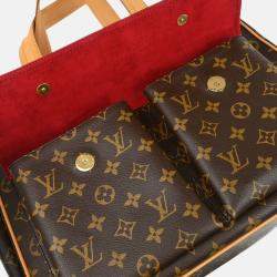Pre Owned Louis Vuitton Brown Monogram Canvas Multipli Cite Handbag