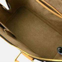 Pre Owned Louis Vuitton Black Monogram Multicolor Canvas Alma Handbag
