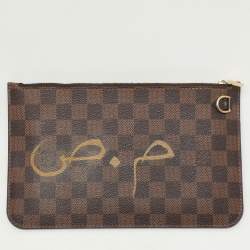 Louis Vuitton Damier Ebene Canvas and Leather Neverfull MM Bag
